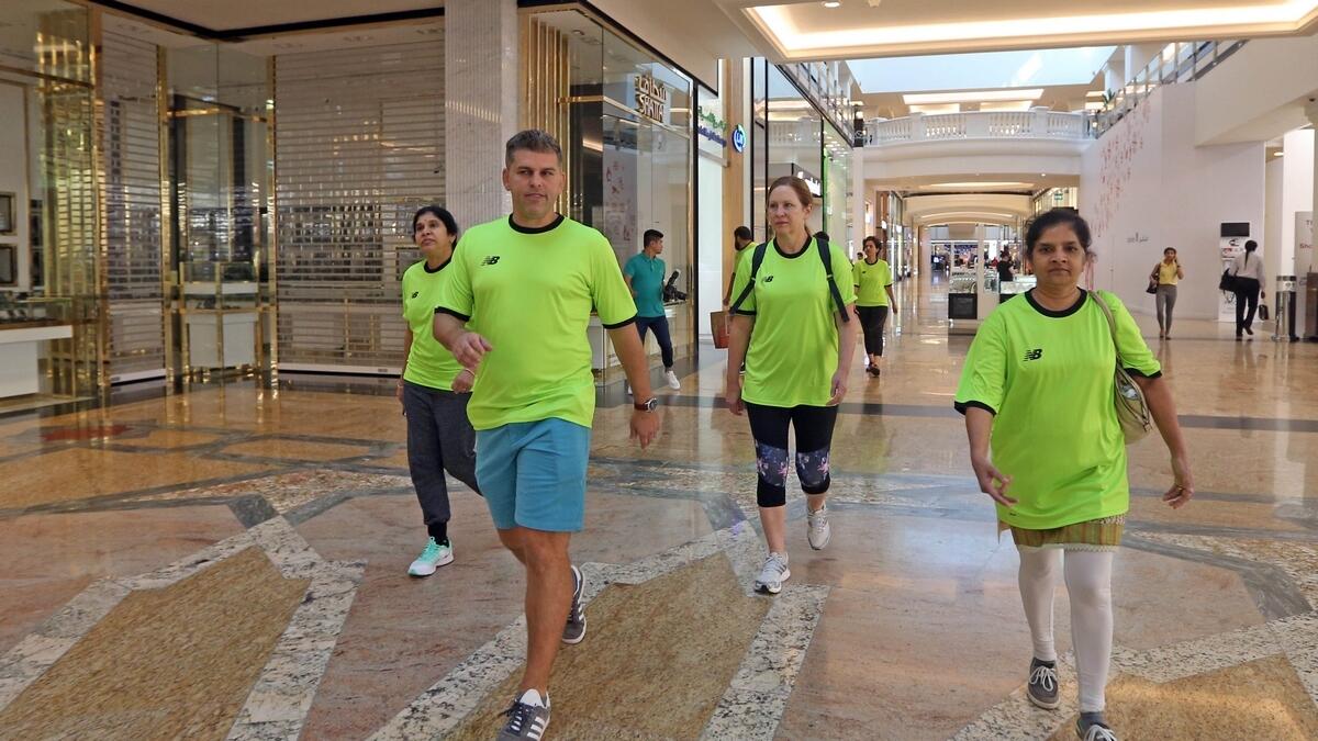 Mall walking is the hip new way to fitness