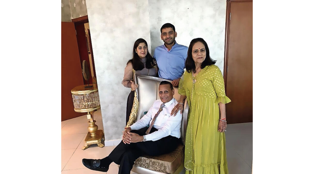 Chairman Ramesh B Vora, with wife Bharti Vora and Managing Director Chirag Vora with wife Arti Chirag Vora.