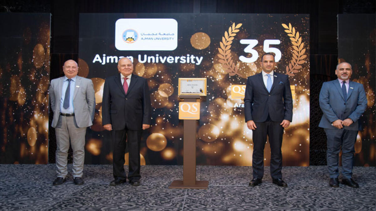 Graduates of Ajman University are respected as inclusive believers and innovative achievers and are in high demand locally and globally. Ajman University's rise to the Top 35 in the Arab World is a testament to its remarkable students, alumni, faculty, and staff.