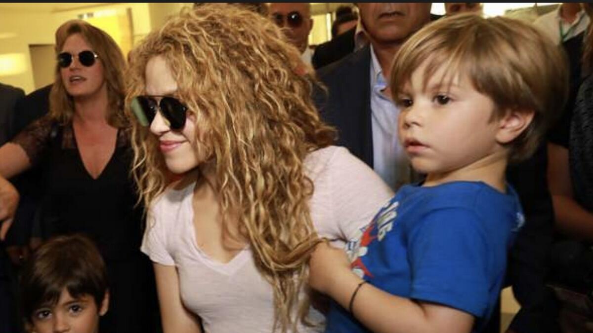 Video: Shakira and son say Hello Lebanon in Arabic 