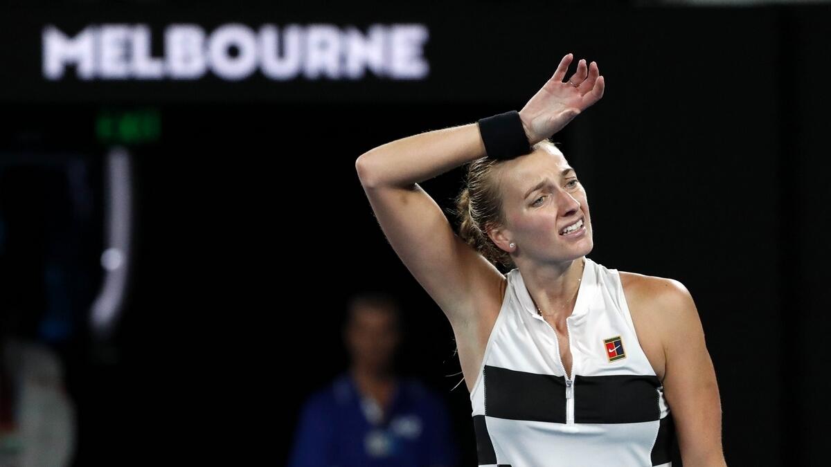 Kvitova hails end to Grand Slam issues at Australian Open