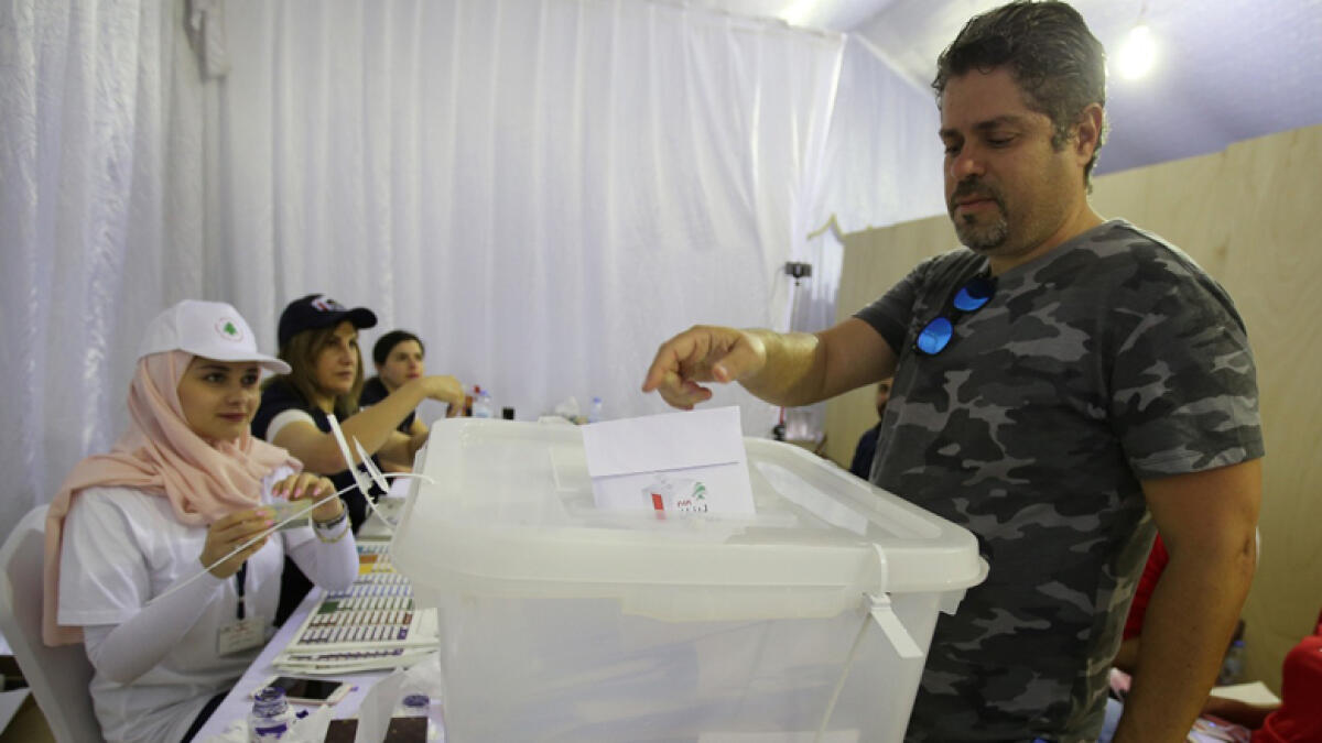 Lebanese expats vote for first time in UAE  