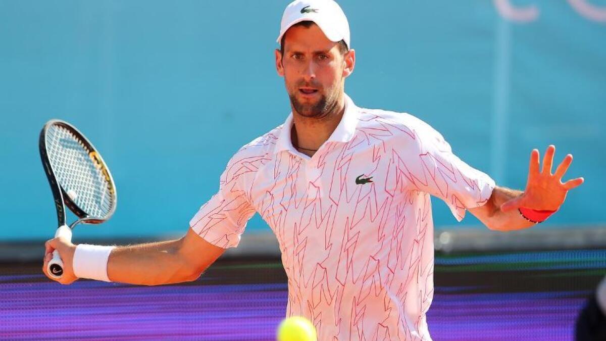 With the Covid-19 pandemic still peaking in some regions of the world, Djokovic is concerned that many players will not be able to travel even if they wanted to (Reuters)