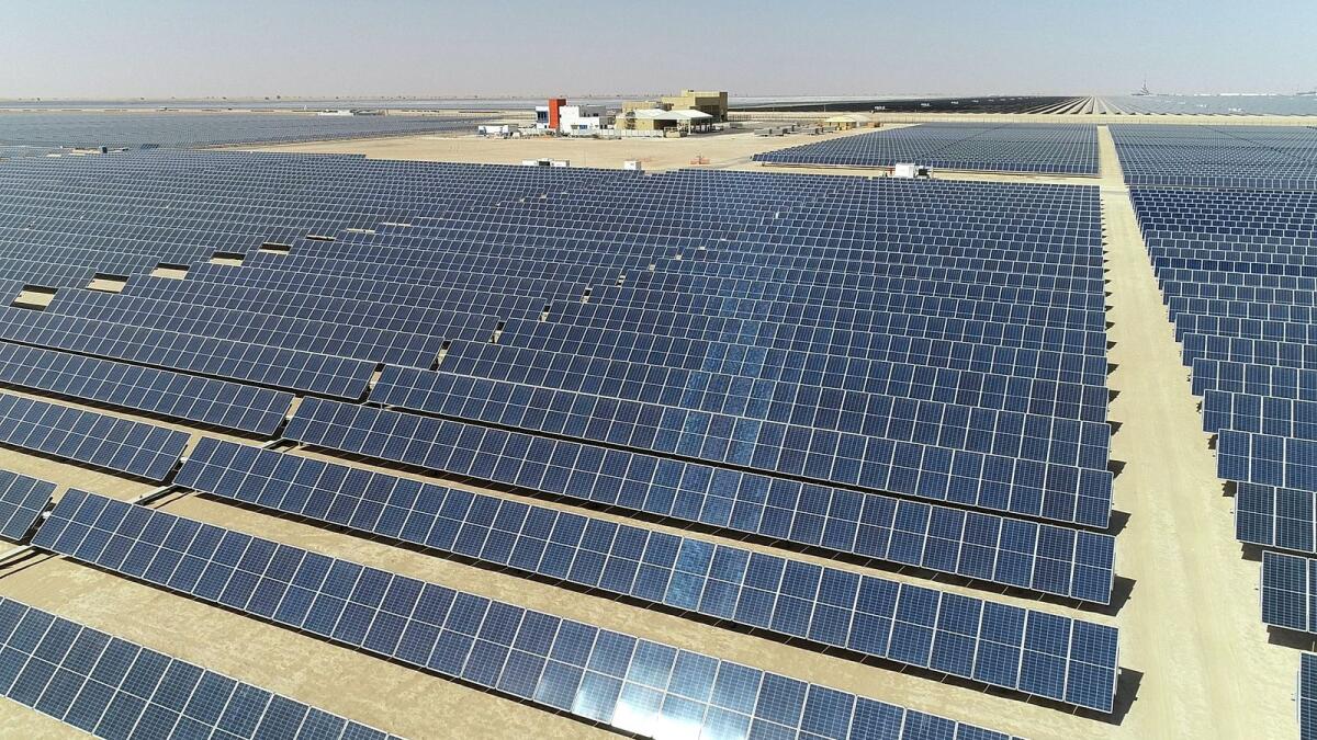 The Mohammed bin Rashid Al Maktoum Solar Park, the world’s largest single-site solar park using the Independent Power Producer (IPP) model, will have a production capacity of 5,000 megawatts (MW) by 2030. — Supplied photo 