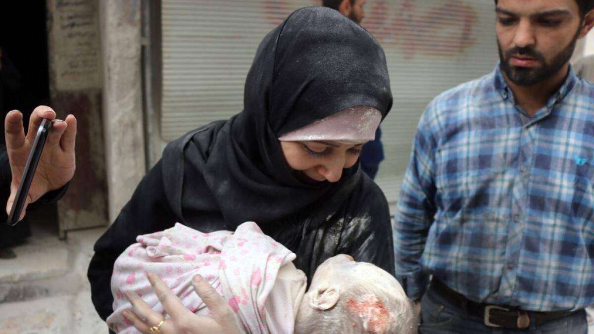 UN: 96 children killed in Aleppo since last Friday