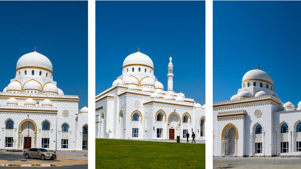 The Sheikh Rashid Bin Mohammed Bin Rashid Al Maktoum Mosques (from left) Muhaisinah, Al Hudaiba and Al Quoz. KT photos: Shihab