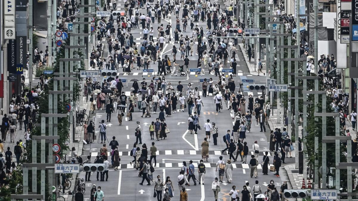 Some 260 new cases Covid-19 coronavirus infections were recorded in Tokyo, Japan. Photo: AFP