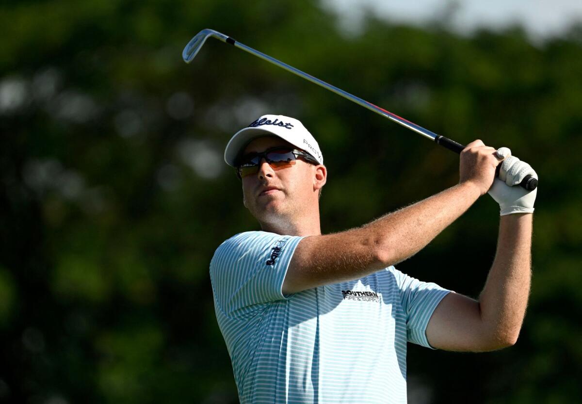 Andy Ogletree of the USA is currently the No 1 ranked player on the Asian Golf Tour. - Reuters