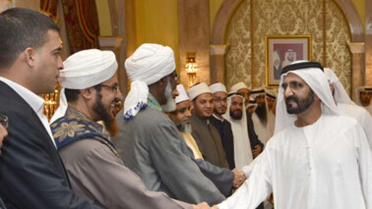 Mohammed receives UAE Presidents guest scholars