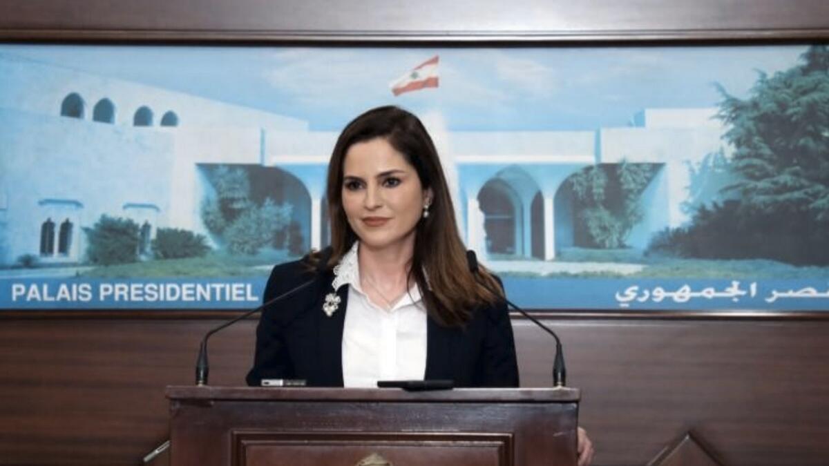 Manal Abdel Samad, Lebanon, information minister