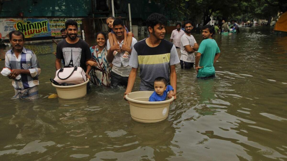 Water level recedes in parts of Chennai, hardships continue 
