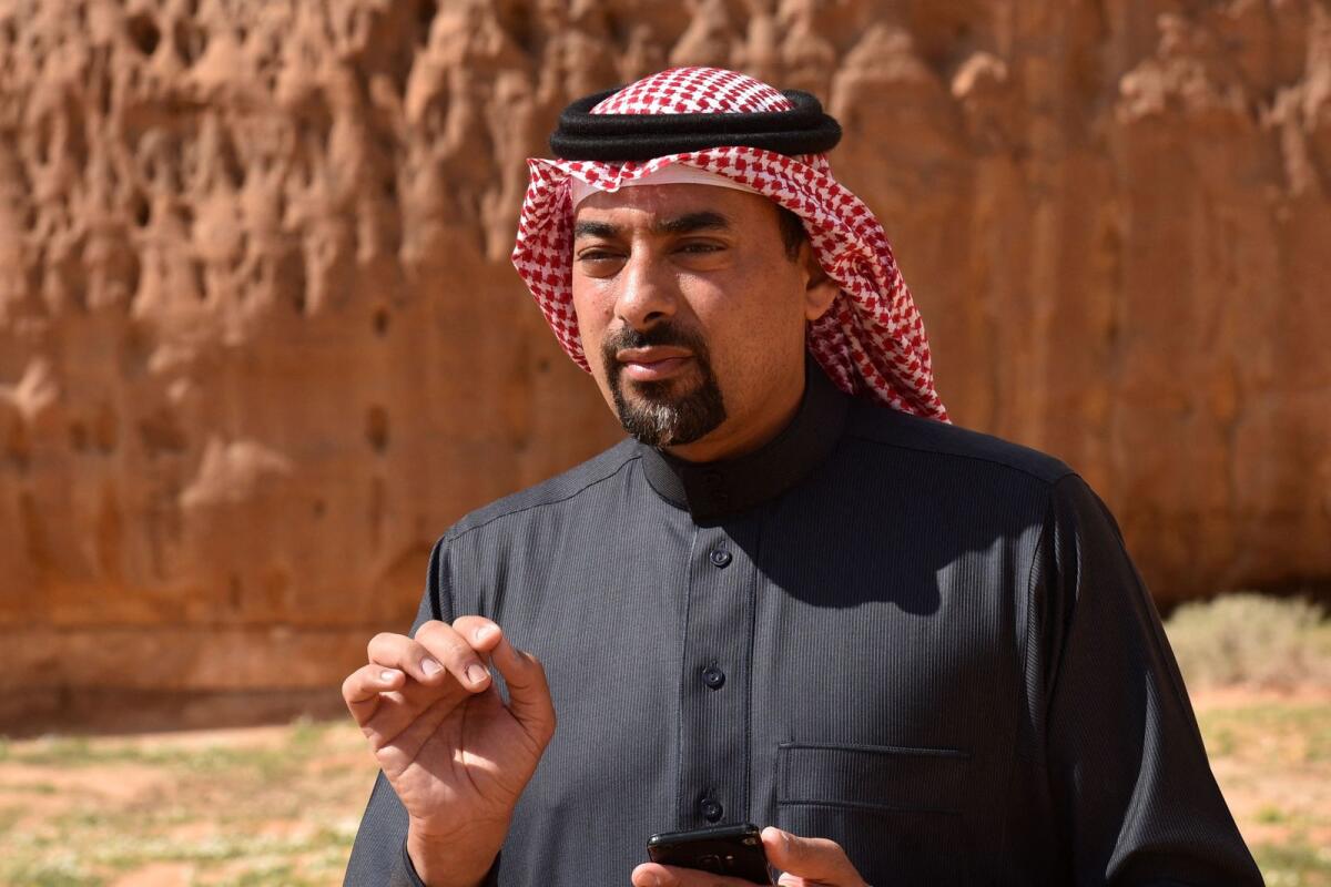 Amr bin Saleh Abdulrahman Al Madani. Photo: AFP
