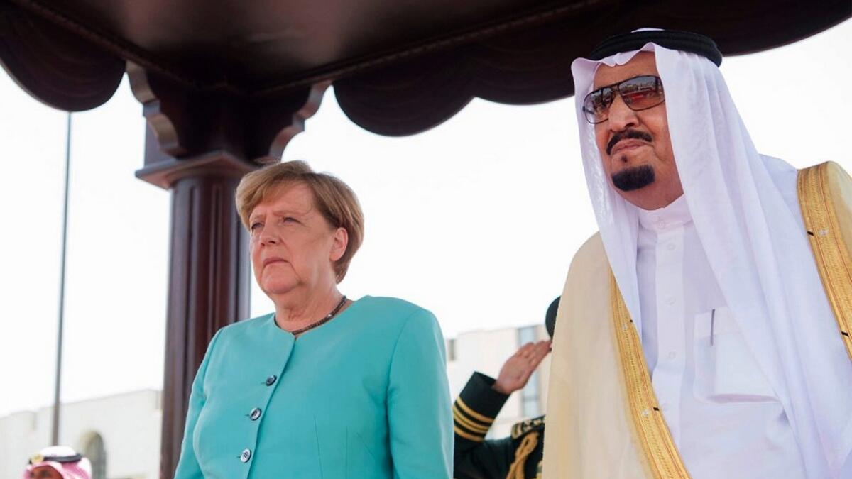 Angela Merkel arrives in Saudi for G20, cooperation talks