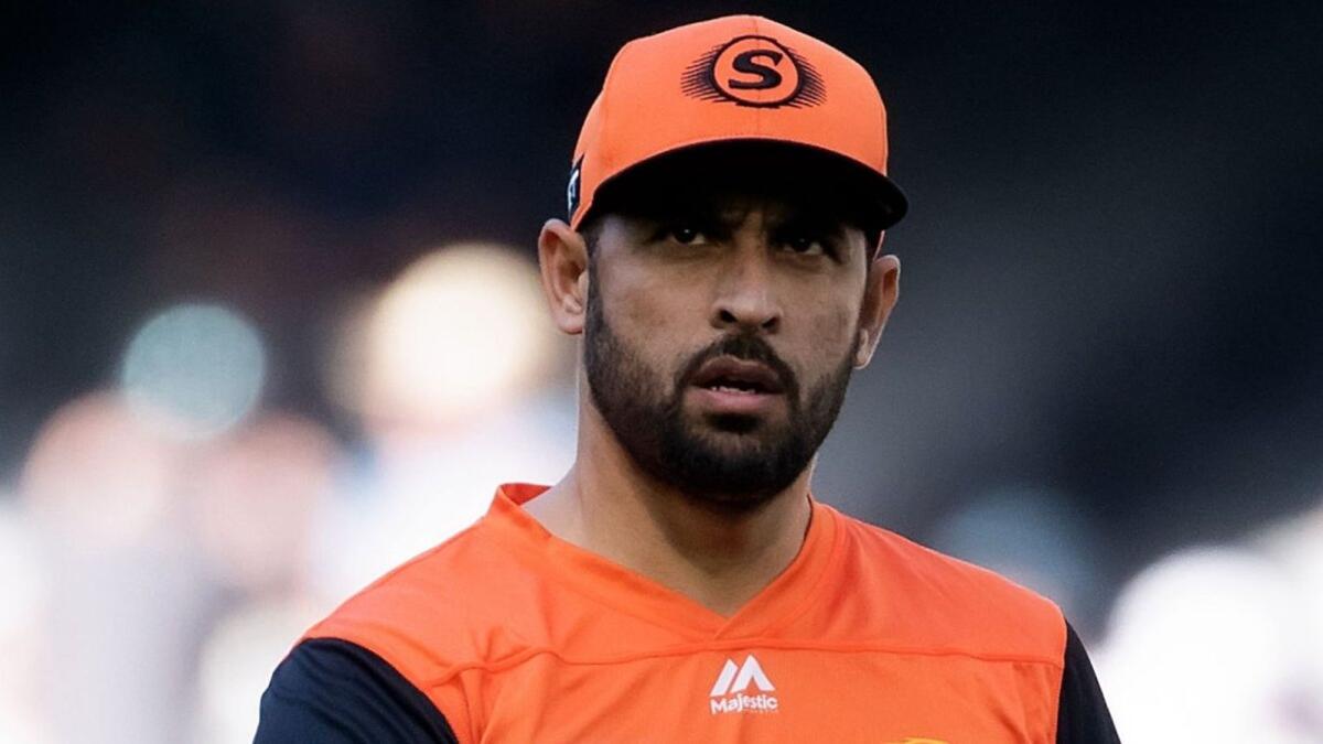 Fawad Ahmed has been put in isolation. — Twitter