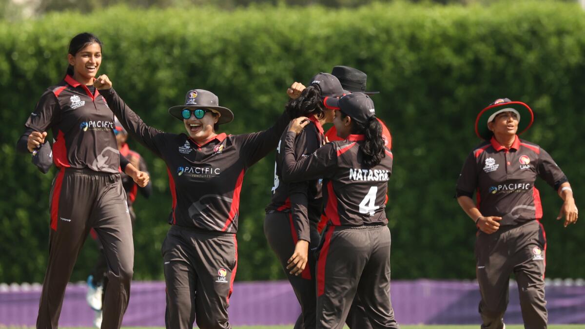 The UAE women's team will play four T20Is against Hong Kong. (Twitter)