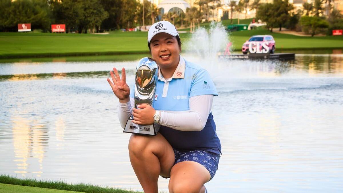 Chinese golfer Feng claims 4th Dubai Ladies Masters title