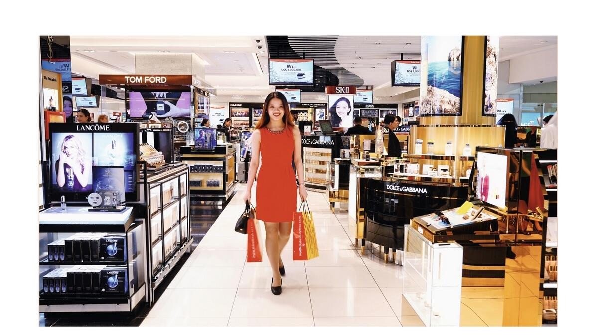 Perfumes and Cosmetics shop in Concourse D.