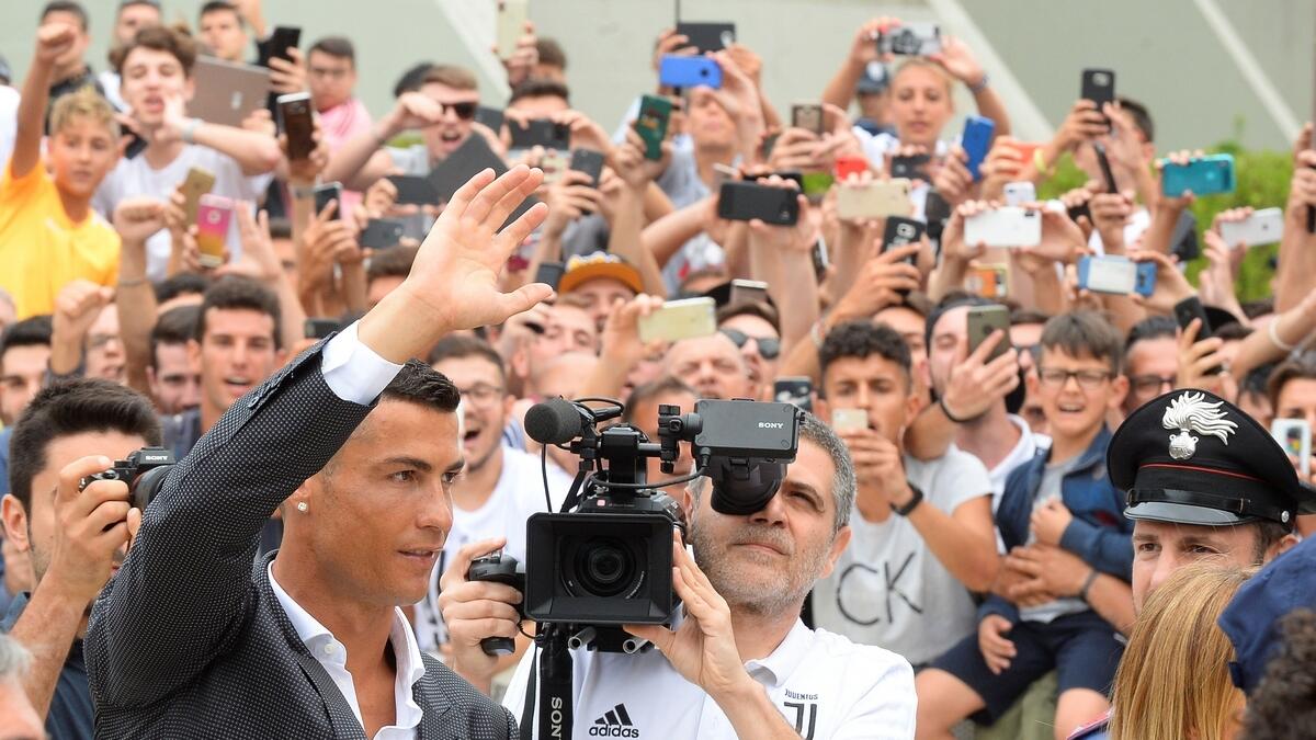 WATCH: Ronaldo greets Juve fans, sparks Champions League dreams