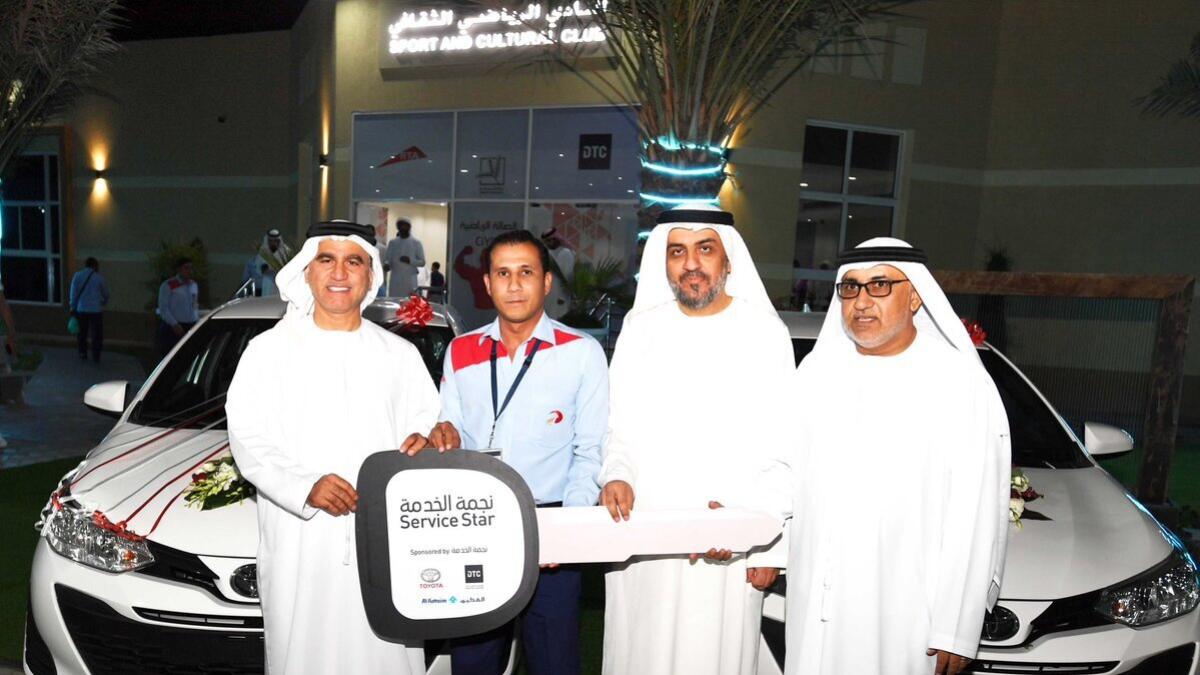 2 Dubai taxi drivers win cars at Ramadan event
