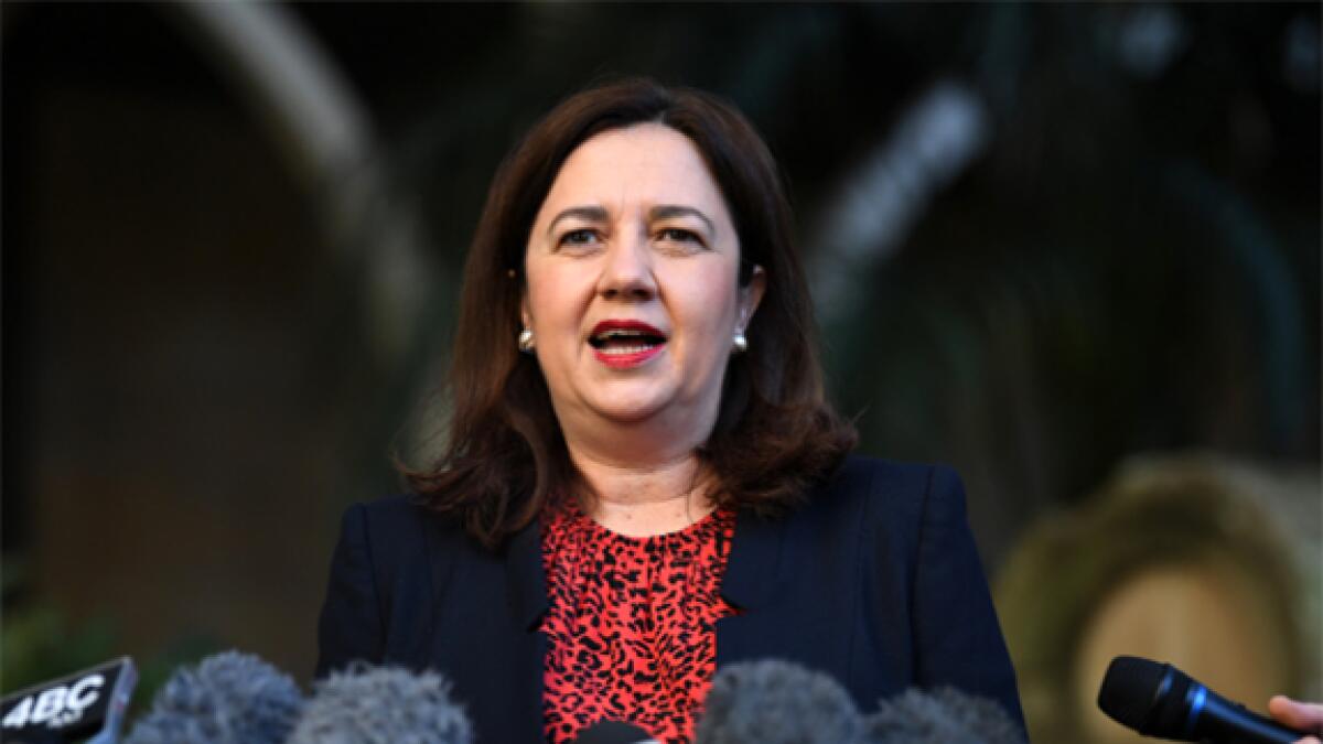 Queensland Premier Annastacia Palaszczuk confirmed the bid process had been paused. -- Agencies