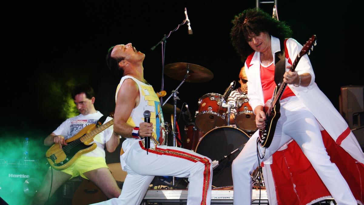 Freddie Mercury for a day at Hard Rock