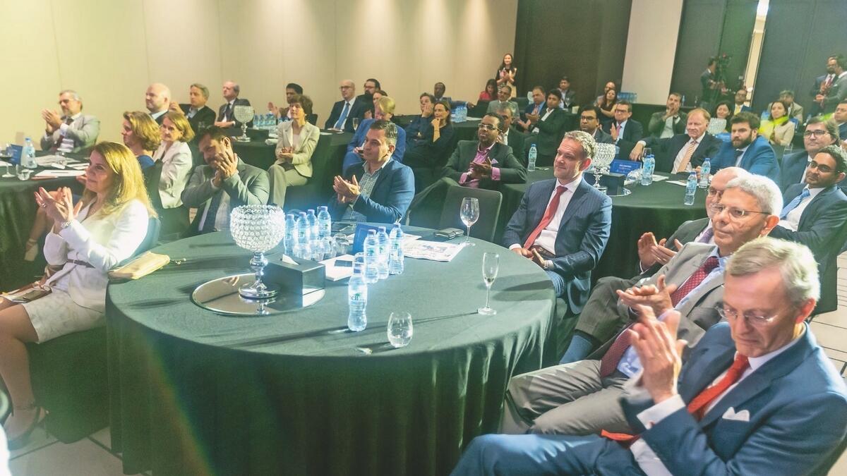 Delegates attending the EMA Partners meet in Dubai.