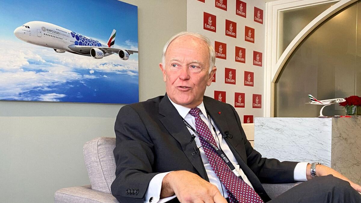 Emirates airline president Tim Clark is seen as one of the industry’s most influential leaders and has in the past criticised both Boeing and Airbus for industrial flaws and delays. — Reuters file