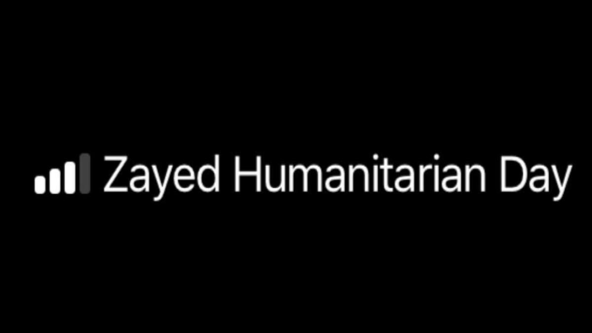 UAE mobile networks change their name to Zayed Humanitarian Day
