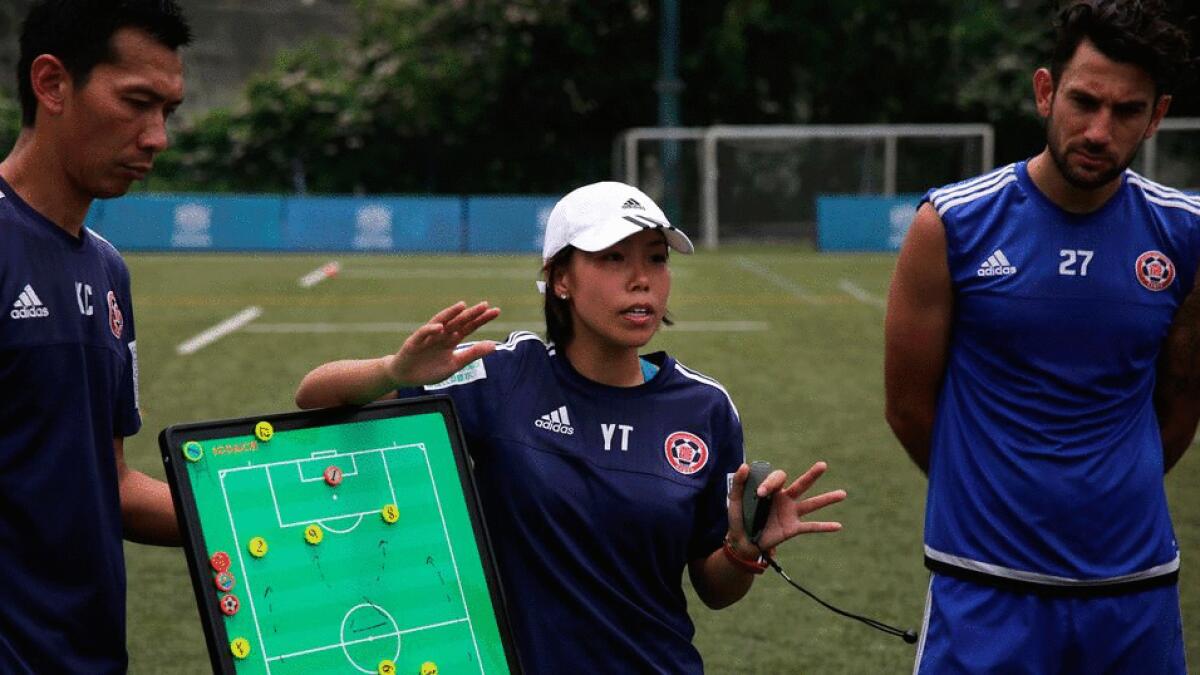Football: Chan Yuen-ting to be first woman to face mens elite as she takes on Scolari
