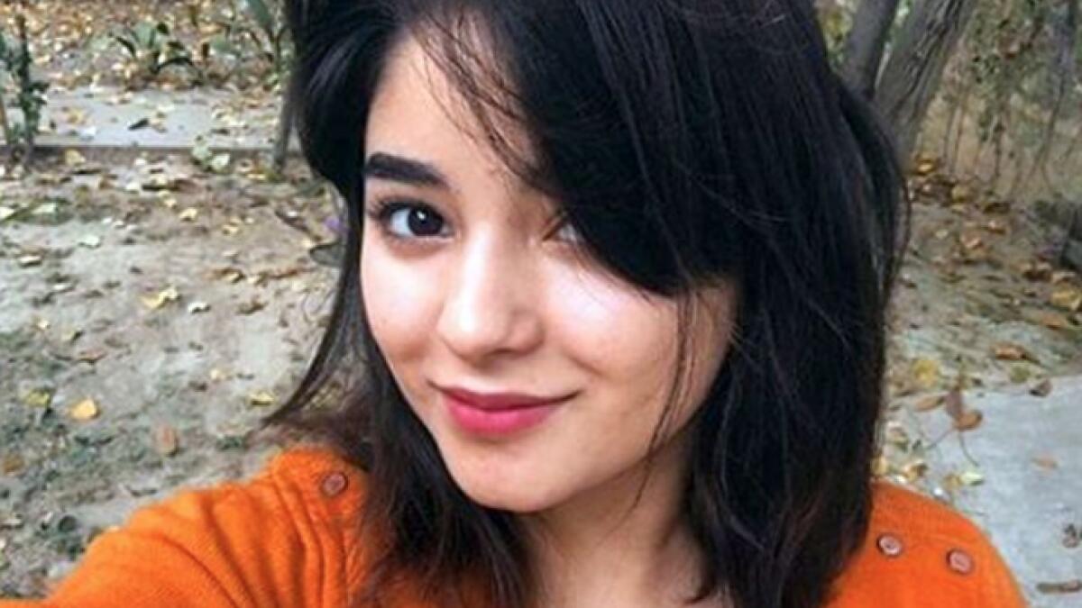 Bollywood actress Zaira Wasim opens up about battle with depression