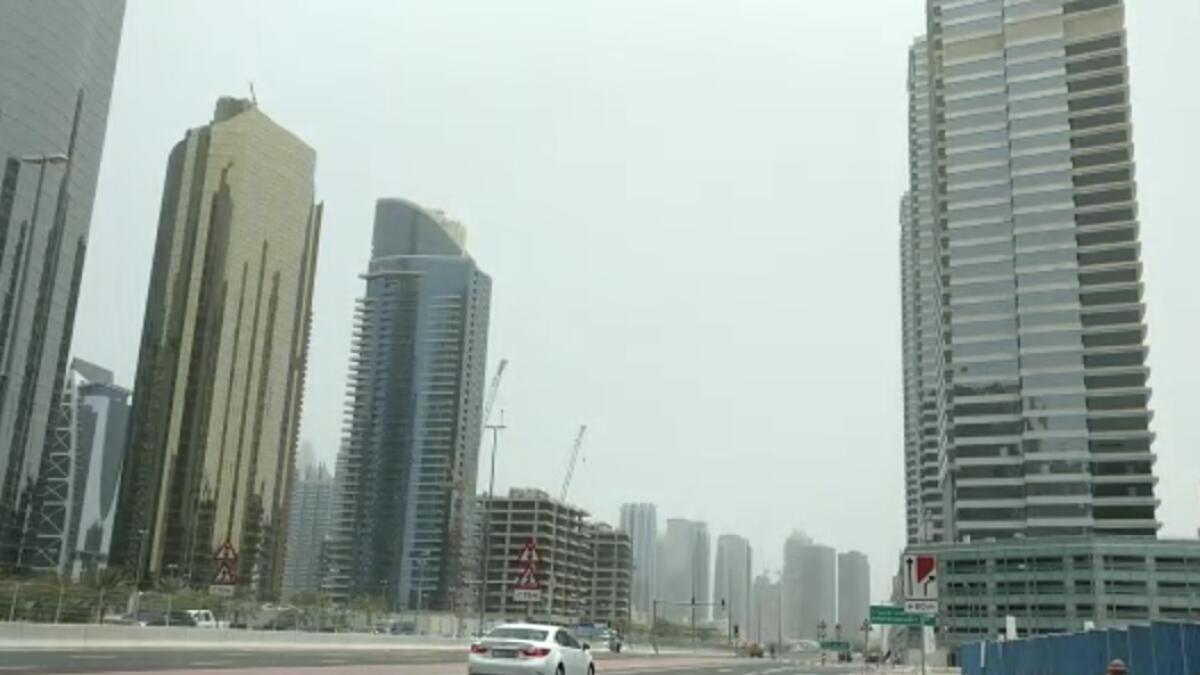 Video: Dust storm hits parts of UAE, motorists warned