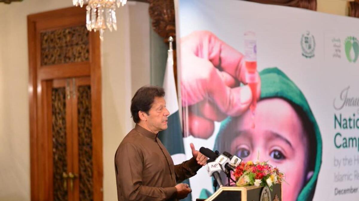 imran khan, pakistan, polio, pti, UAE programme