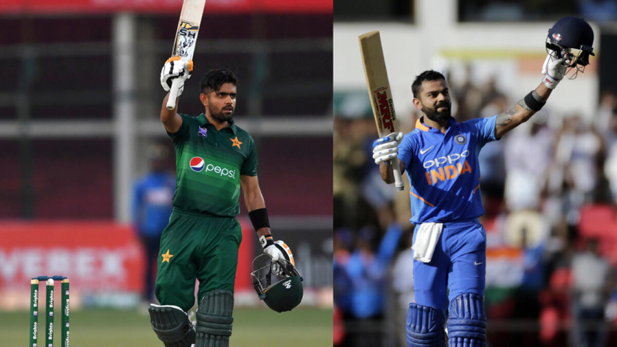 Comparison between Pakistan's Babar Azam (left) and India's Virat Kohli have increased over the past couple of years.