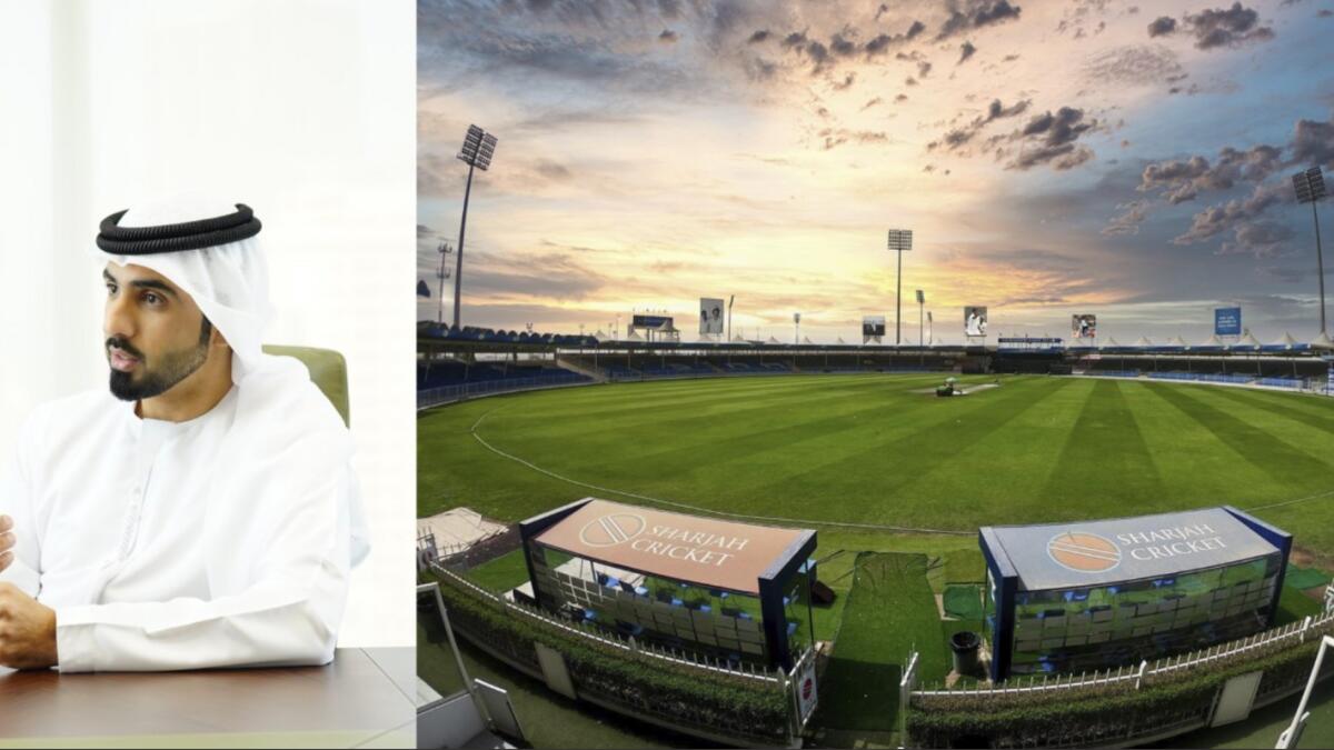 Khalaf Bukhatir, CEO of Sharjah Cricket. — Supplied photo
