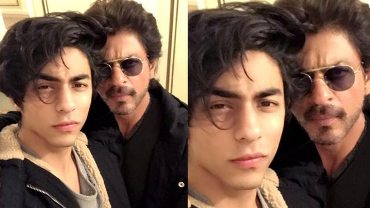 Thanks to Thanksgiving: SRK spends time with son Aryan