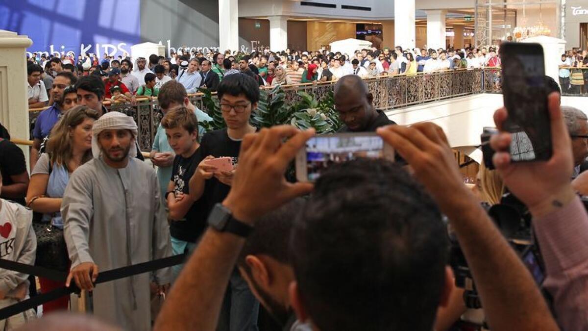WATCH: Fans in frenzy as Apple Stores open in UAE