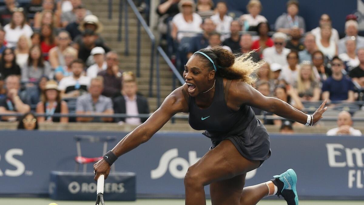 Serena, Osaka advance in Toronto