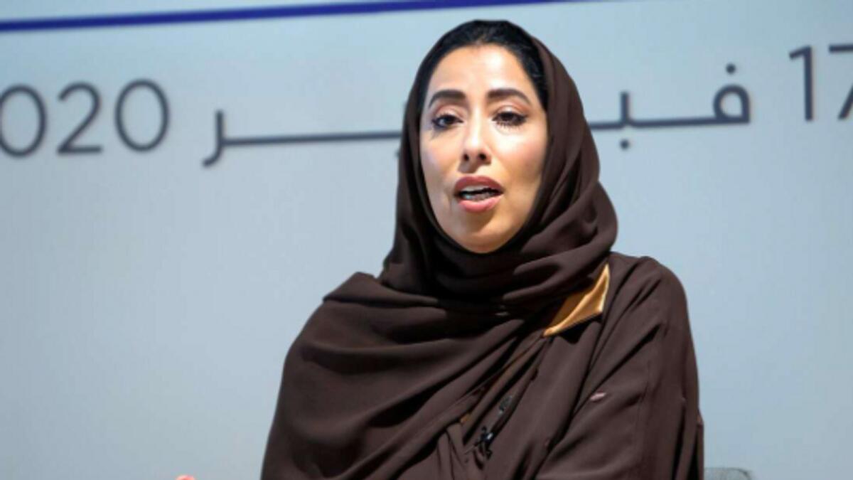 Mona Ghanem Al Marri, President of the Dubai Press Club. File photo
