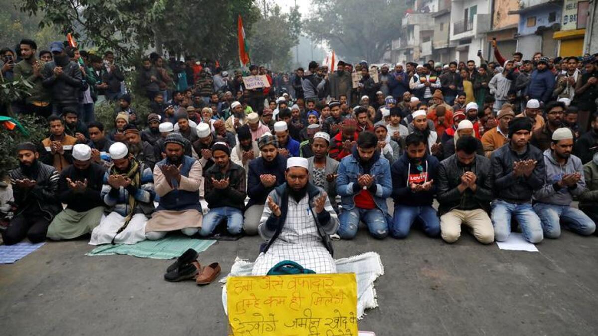 Four of the demonstrators — two from Meerut district and two from neighbouring Muzaffarnagar district — died on Friday from “gunshot wounds”, Meerut chief medical officer Rajkumar said.