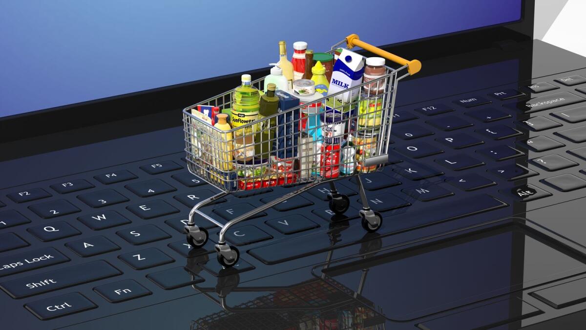 More than 73 per cent of UAE consumers said that they had shopped more online for groceries.