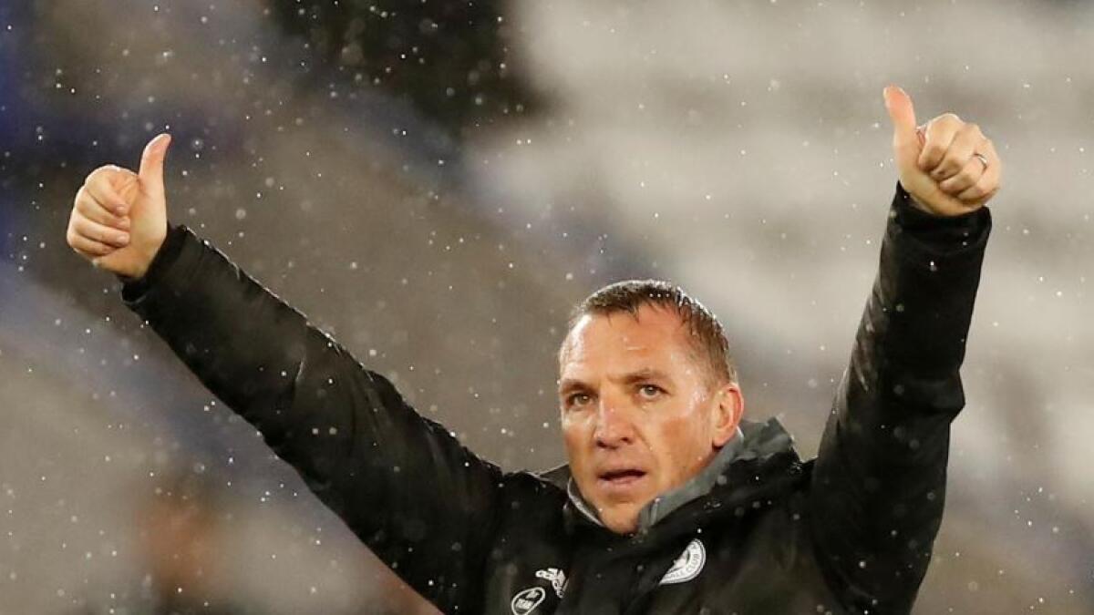 Former Liverpool boss Rodgers infuriated Hoops fans when he left the Scottish champions to take charge at the Foxes in February 2019