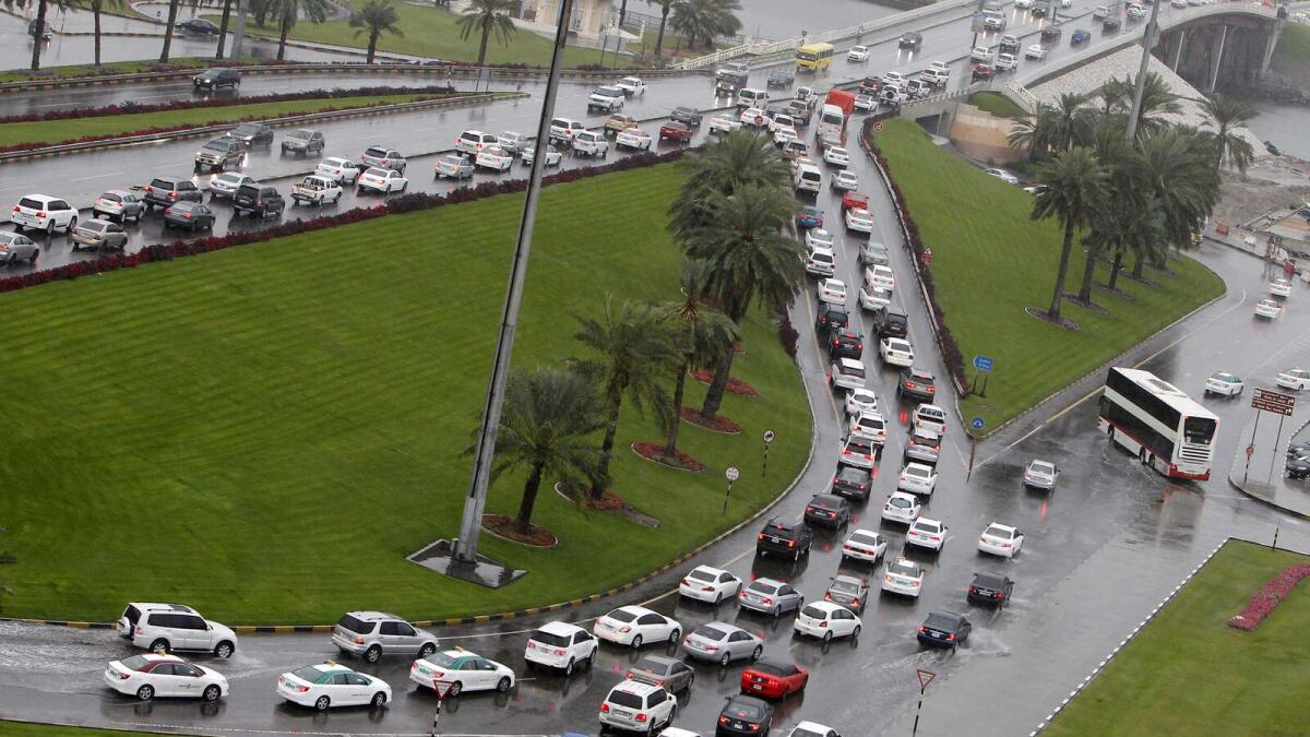 UAE awash in sudden downpour