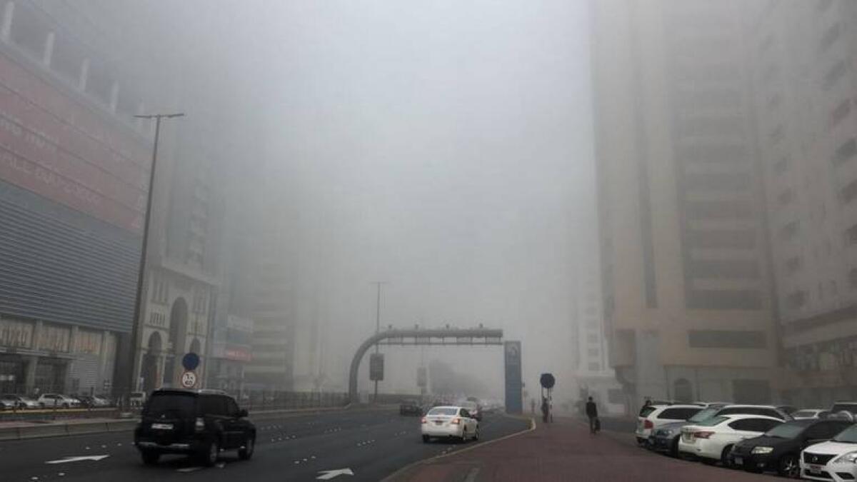 chance of fog, parts of uae, today, weather, ncm, weather update, weather report