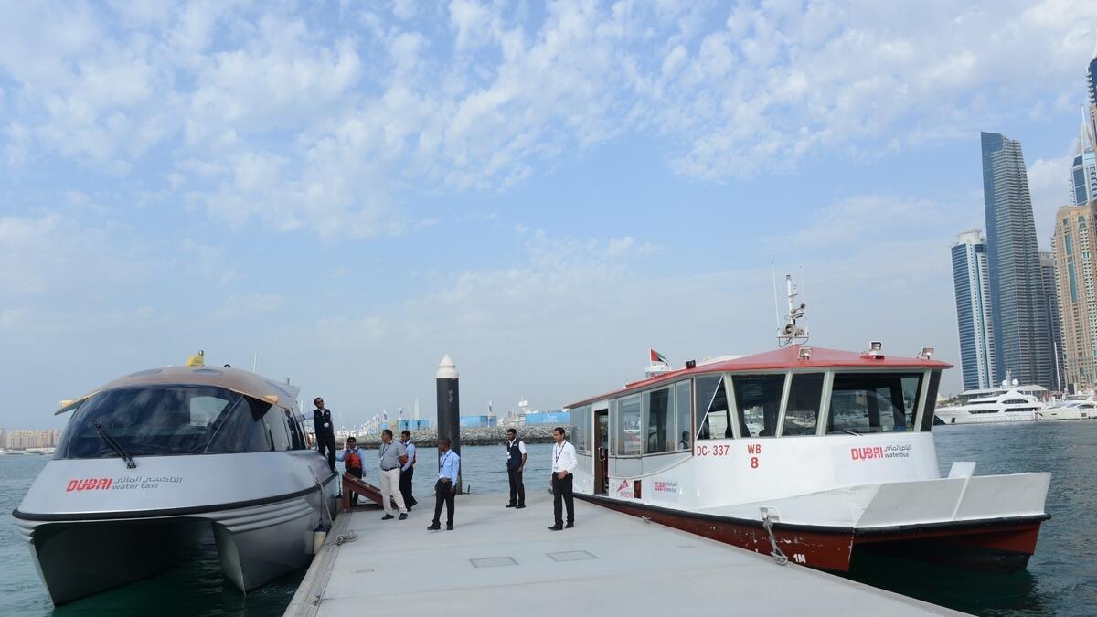 RTA exhibits air-conditioned abra in Dubai International Boat Show
