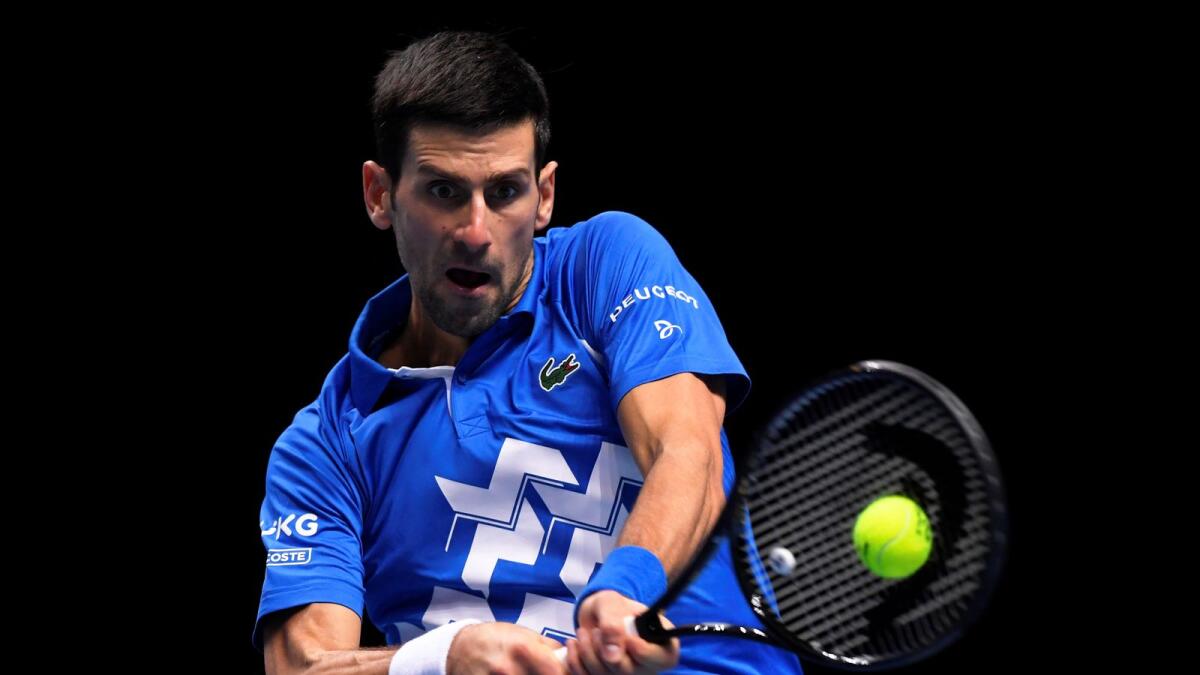 Serbia's Novak Djokovic set up the breakaway PTPA on the eve of the US Open in September. (Reuters)
