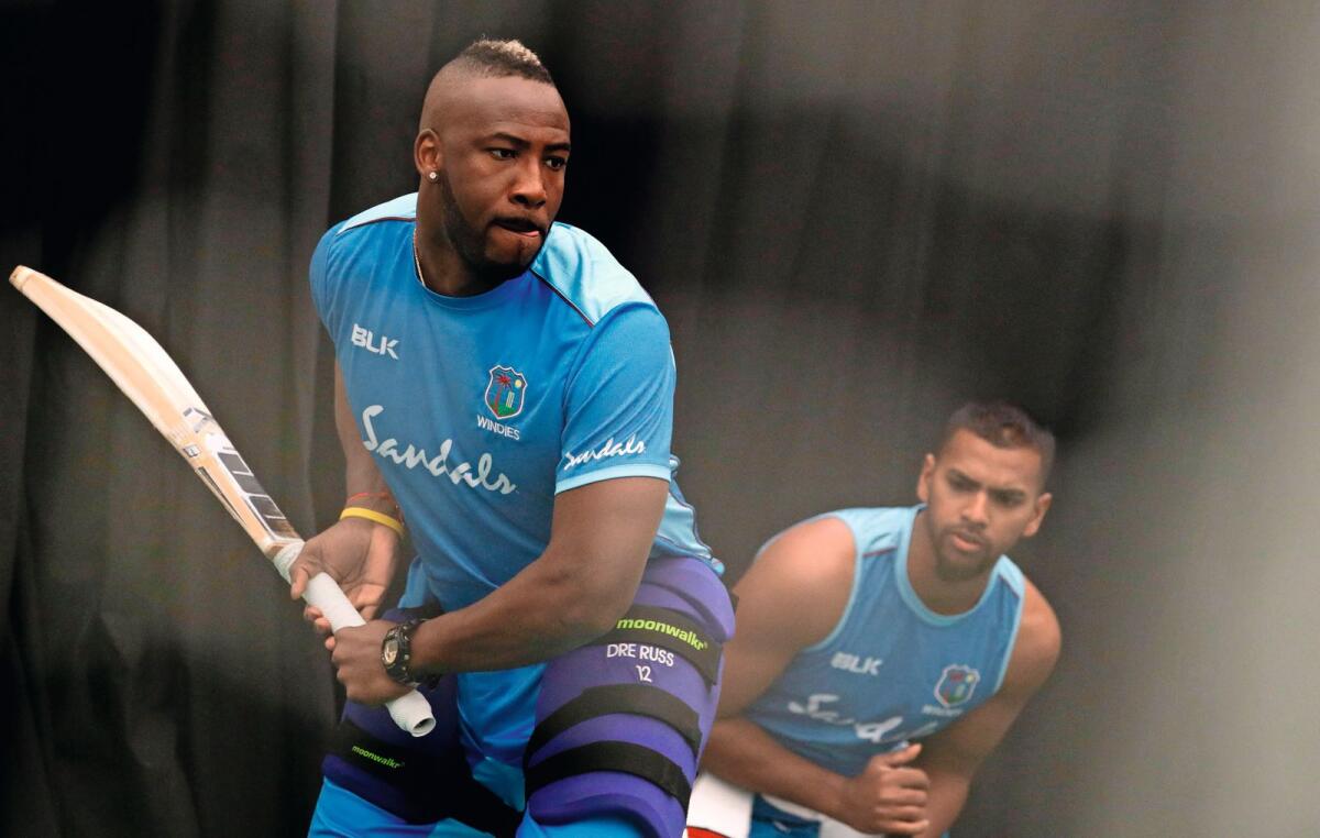 Andre Russell (left). — AFP file