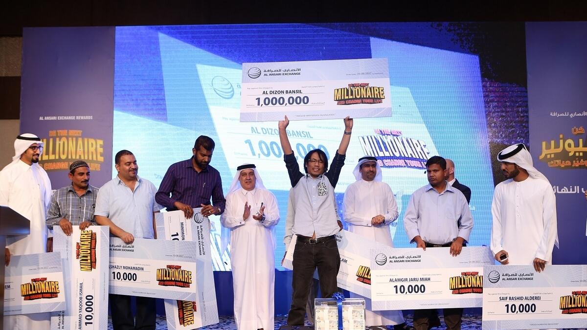 Man sends money home from UAE, wins Dh1 million