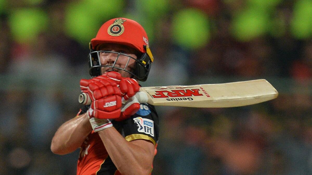 AB de Villiers was playing well for the Royal Challengers Bangalore until the IPL 2021 was suspended. (AFP file)