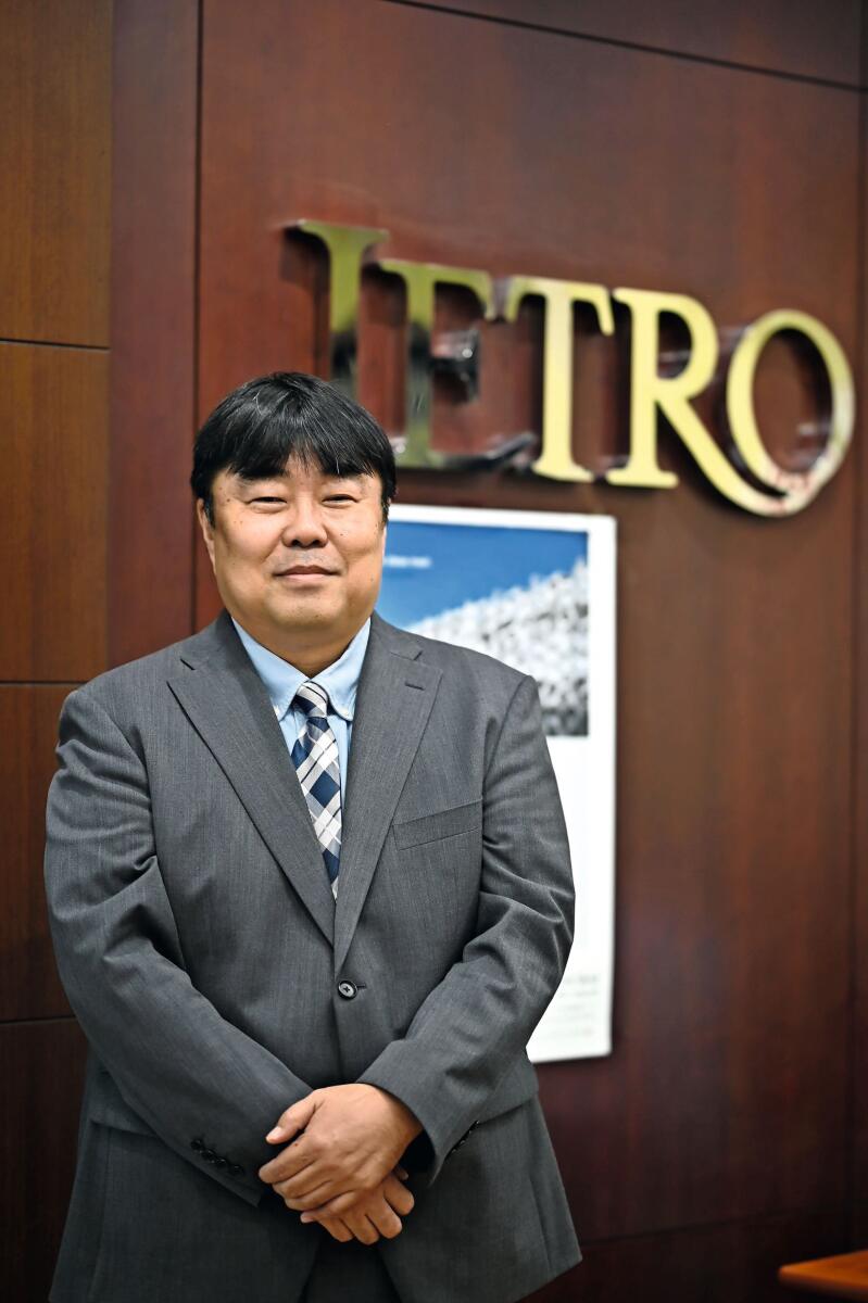 Nobuyuki Nakajima, Managing Director at JETRO Dubai and Middle East and North Africa.