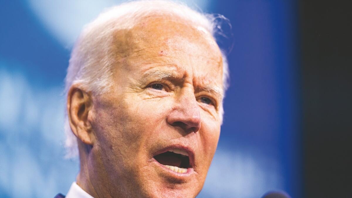 Former US VP Biden becomes Democratic Party front-runner